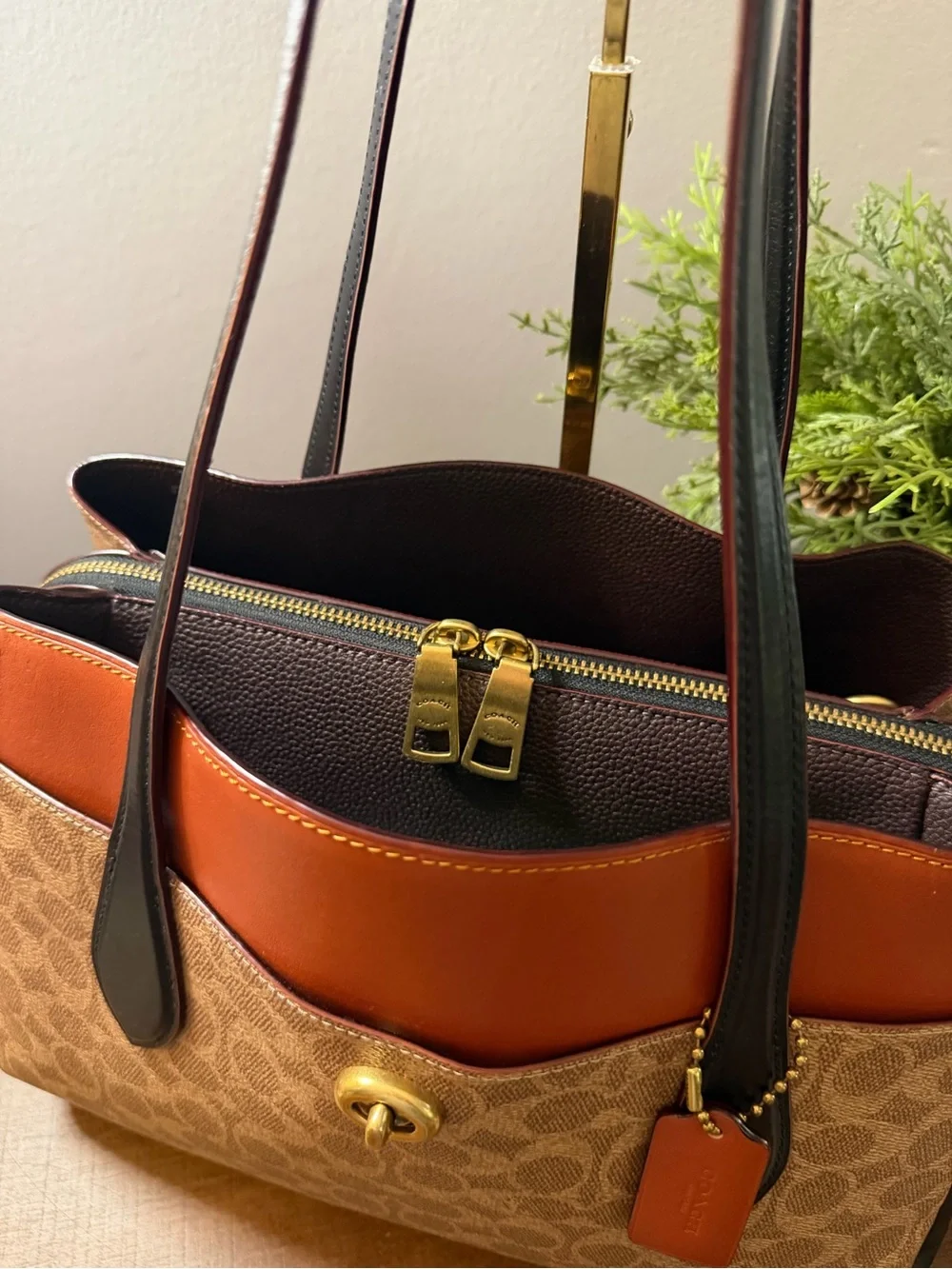 Coach Lora Carryall Tote